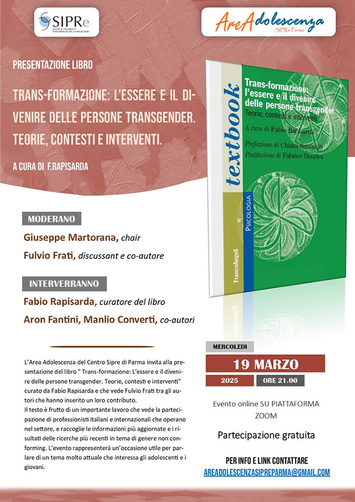 Presentazione Libro Transgender.